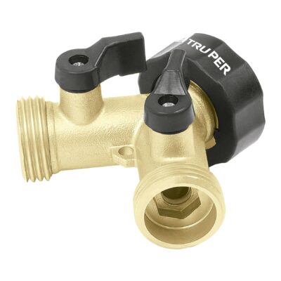 Conector «Y» fundido en latón, entrada 3/4?