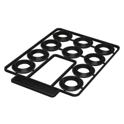 Bolsa con 10 empaques de PVC antifuga para manguera