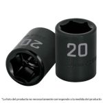 Dado cuadro 1/2? de impacto 6 puntas de 12 mm