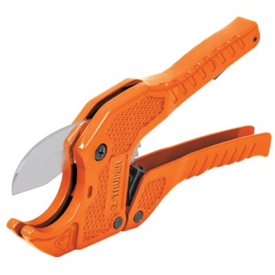Cortador de tubo de plástico, capacidad corte 1-5/8?
