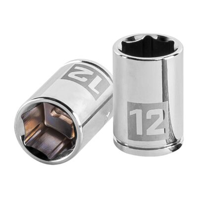 Dado de 12 mm, 6 puntas, cuadro 1/4?