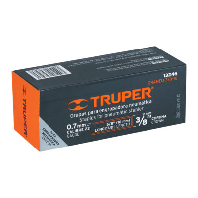 Caja con 5000 grapas corona 3/8? calibre 22, 16mm p/ENNE-70