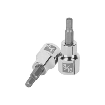 Dado punta hexagonal de 3/16?, cuadro 3/8?