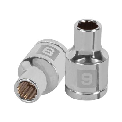 Dado de 9 mm, 12 puntas, cuadro 1/2?