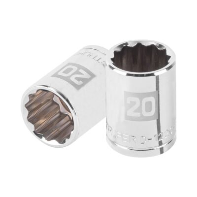 Dado de 20 mm, 12 puntas, cuadro 1/2?