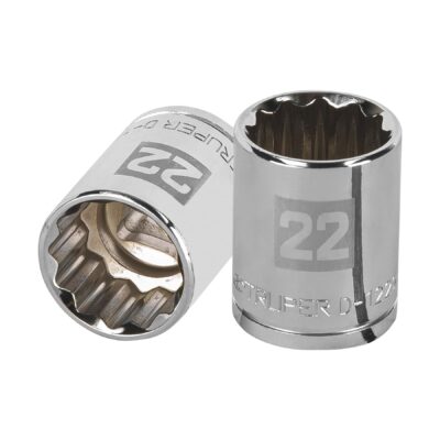 Dado de 22 mm, 12 puntas, cuadro 1/2?