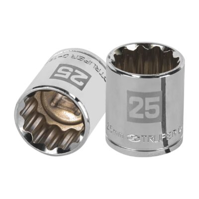 Dado de 25 mm, 12 puntas, cuadro 1/2?