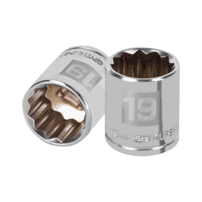Dado de 19 mm, 12 puntas, cuadro 3/8?
