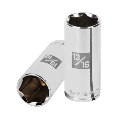 Dado largo de 13/16?, 6 puntas, cuadro 3/8?