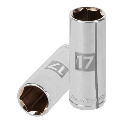 Dado largo de 17 mm, 6 puntas, cuadro 3/8?