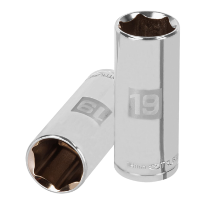 Dado largo de 19 mm, 6 puntas, cuadro 3/8?