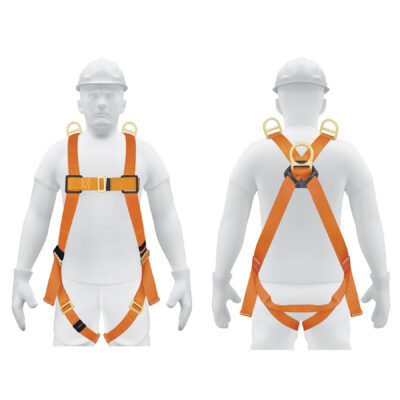 Arnés de cuerpo completo con 3 anillos, ANSI
