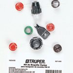 Boquillas varias, filtro, tuerca, empaque de repuesto para FUM-15