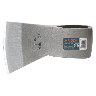 Hacha media labor 3 lb sin mango