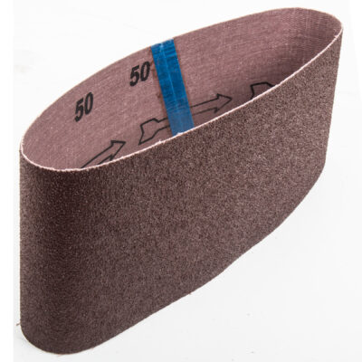 Banda de Lija 4×24, Grano 50, funda con 3 piezas