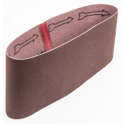 Banda de Lija 4×24, Grano 120, funda con 3 piezas