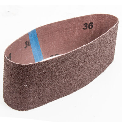 Banda de lija 3 x 21, Grano 36, Funda con 3 Piezas