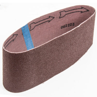 Banda de lija 3 X 21, grano 60, funda con 3 piezas