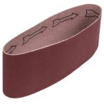 Banda de lija 3 X 21, grano 100, funda con 3 piezas