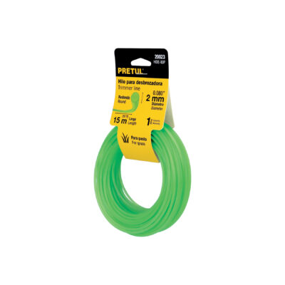 Hilo redondo, para desbrozadora, 2mm x15m, tarjeta
