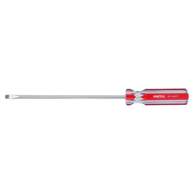 Desarmador plano 1/4 x 8? mango de PVC