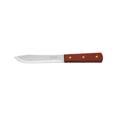 Cuchillo cebollero, mango madera, 6?
