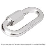 Bandola con seguro, de acero, 1/8?