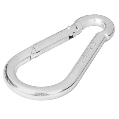 Bandola mosquetón, de acero, 1/2?