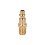 Conector rápido de latón, macho, cuerda 1/4? NPT