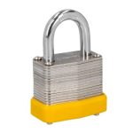 Candado laminado, 30mm, gancho corto, blister